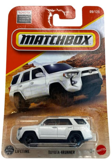 Matchbox Toyota 4Runner SUV 09/125 [White] 1:64 Scale Diecast Toy Vehicle