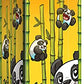 IP Bamboo Bash 2-8 Player Panda Dexterity Game