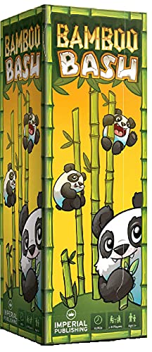 IP Bamboo Bash 2-8 Player Panda Dexterity Game