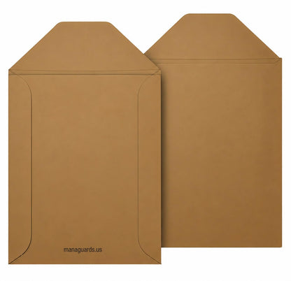 Managuards Trading Card Shipping Protection - 3x4 Semi Rigid Protective Envelope for TCG and Sports Cards, PWE Compatible (Pack of 200)