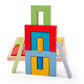 Bigjigs Toys Building Blocks (Doorways, Cylinders & Planks) - 20 Piece Quality Wooden Blocks for Kids, Sensory Toys & Stacking Blocks, Building Blocks