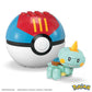 MEGA Pokémon Chewtle Collectible Pokeball Building Toy for Kids Ages 6 and Up