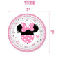 80 Pcs Pink 3rd Birthday Party Tableware Pink Wild Three Paper Plates Napkins Forks for Girls Three Years Old Birthday Party Supplies Decorations