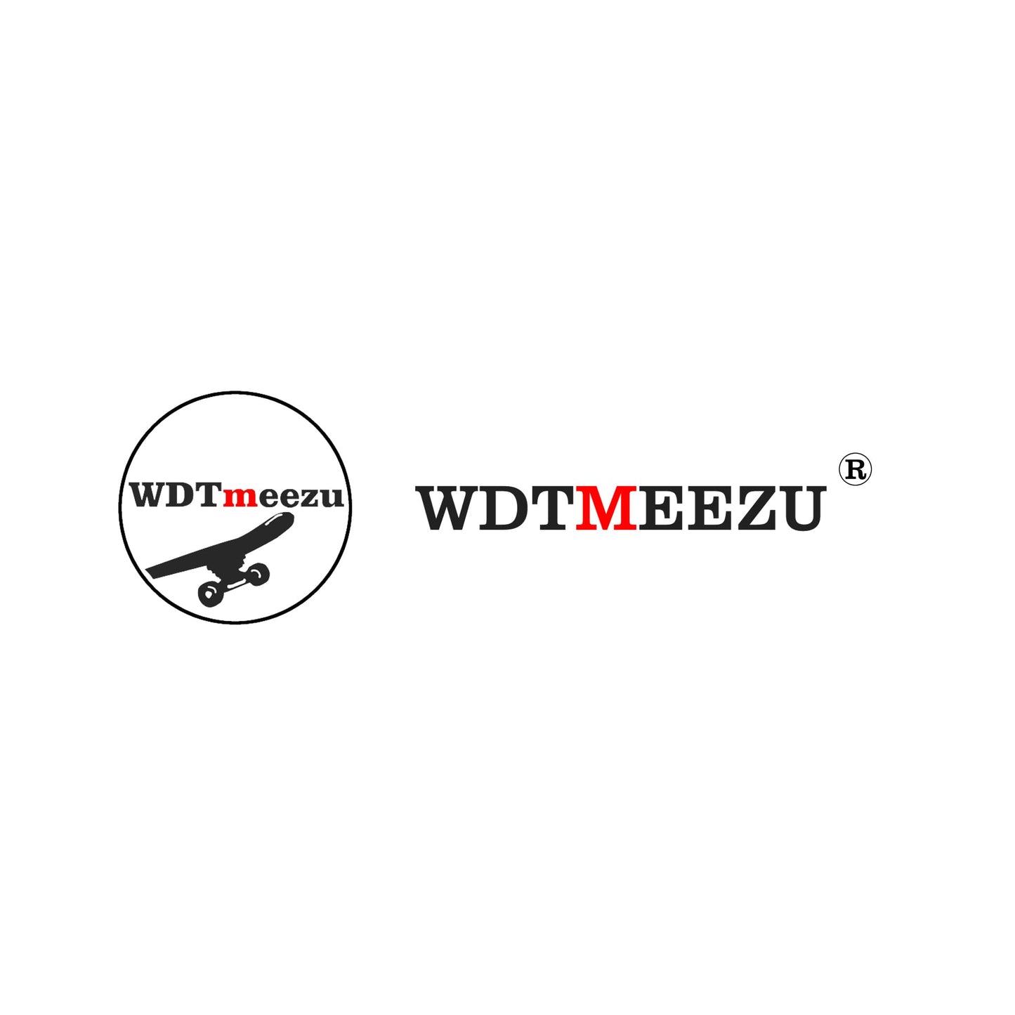 WDTMEEZU 32mm Wood Bearing Wheel Fingerboard and 10" Long Metal Flat Fingerboard Rail Combination Package