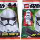 LEGO Star Wars: Clone Trooper Minfiigure (Phase 2) with Blaster - Lot of 2
