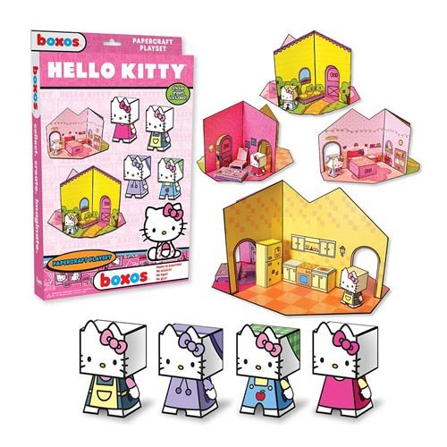 Funko Hello Kitty Papercraft Playset