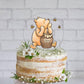 Winnie Cake Topper Welcome Baby Acrylic 5inch Cake Toppers Cupcake Toppers Classic Baby Shower Decorations Winnie Birthday Party Supplies