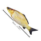 JULAN 3D Giant Soft Fish Cushion Pillow Carp Plush Pillow Stuffed Toy Throw Pillow for Home Decoration Gift Kids Pillow Stuffed Animal Toy ?28inch