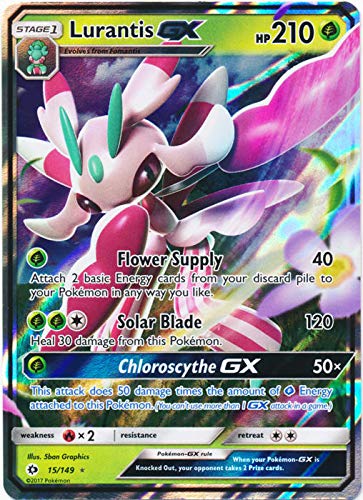 Pokemon - Lurantis-GX - 15/149 - Sun & Moon