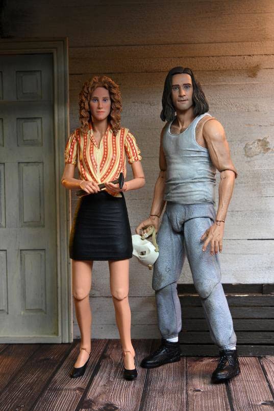 NECA - Teenage Mutant Ninja Turtles - 1990 Movie 7" Scale April O'Neil & Casey Collectible Action Figures Set