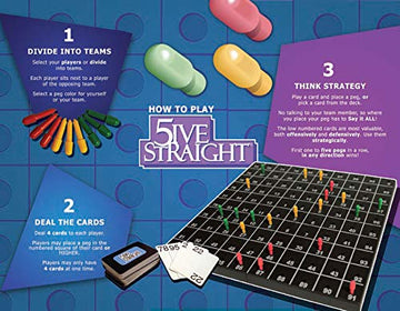 5ive Straight Board Game