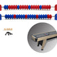 Zdgao Shuffleboard Score Keeper - Abacus Bead Score Counter, Wooden Shuffleboard Scorer for Shuffleboard Tables with Installing Hardwares