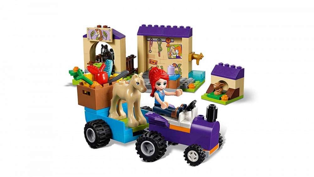 LEGO Friends 4+ Mia's Foal Stable 41361 Building Kit (118 Pieces)