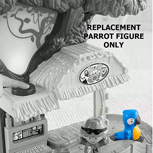 Replacement Parts for Safari Playset - Fisher-Price Little People Share and Care Safari Playset FHF35 ~ Includes 1 Parrot Figure