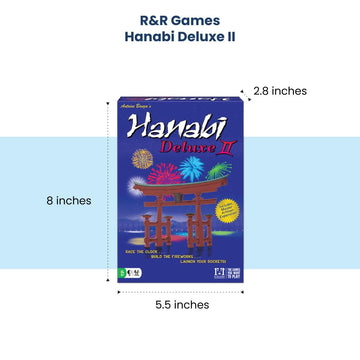 R&R Games Hanabi Deluxe II Strategy Game