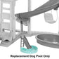 Replacement Part for Barbie Doll Dreamhouse Doll House Playset HMX10 - Replacement Blue Dog Pool