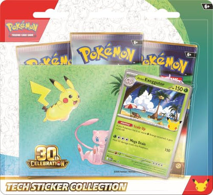 Pokemon TCG: 30th Celebration Tech Sticker Collection - Alolan Exeggutor