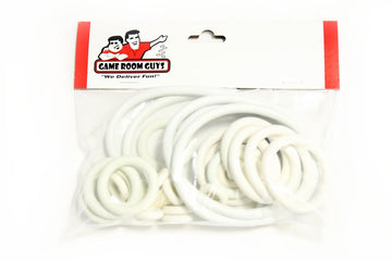 Game Room Guys Gottlieb Cross Town Pinball White Rubber Ring Kit