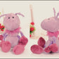 Xshelley 13.7 inch Ant Plush with Scarf Stuffed Animal Soft Plush Toy,Ants Plush Doll,for Birthday Party Gifts Home Decorations (Purple)