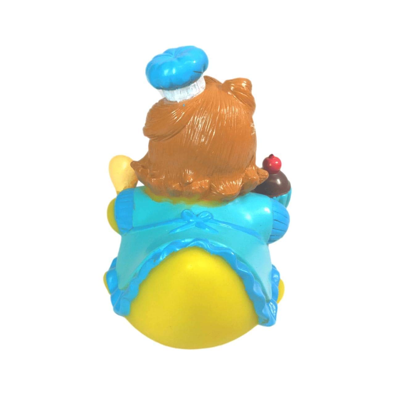 3" Baking Rubber Duck [Sealed Hole, Floats Upright] - Baby Safe Bathtub Bathing Toy
