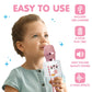 Move2Play, Kids Karaoke Microphone | Includes Bluetooth & Pre-Loaded Songs | Birthday Girls Present for All Ages, 2, 3, 4, 5+ Year Old Girls, Boys &