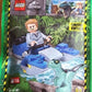 LEGO Jurassic World: Owen Grady Minifigure with Swamp Speeder and Alan Grant with Dino Bones