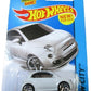 Hot Wheels 2014 HW City Fiat 500 25/250, White