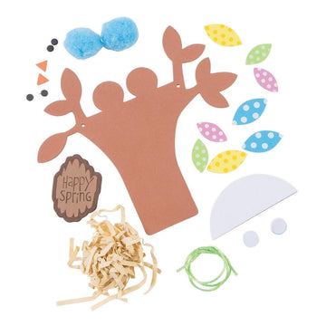 Spring Bird Nest Sign Craft Kit -12 - Crafts for Kids and Fun Home Activities
