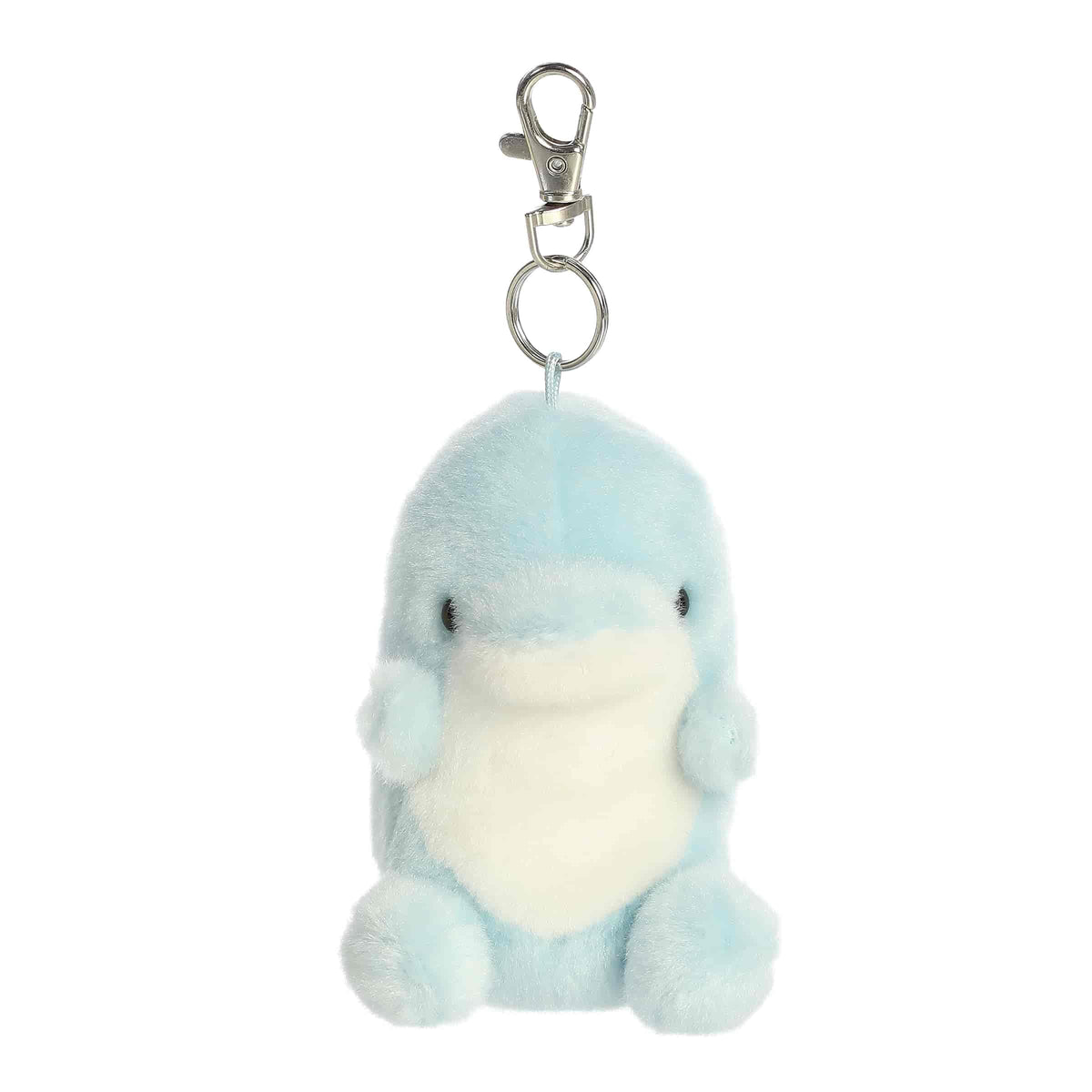 Aurora Palm Pals 4.5" Clicks Dolphin Adorable Clip-On