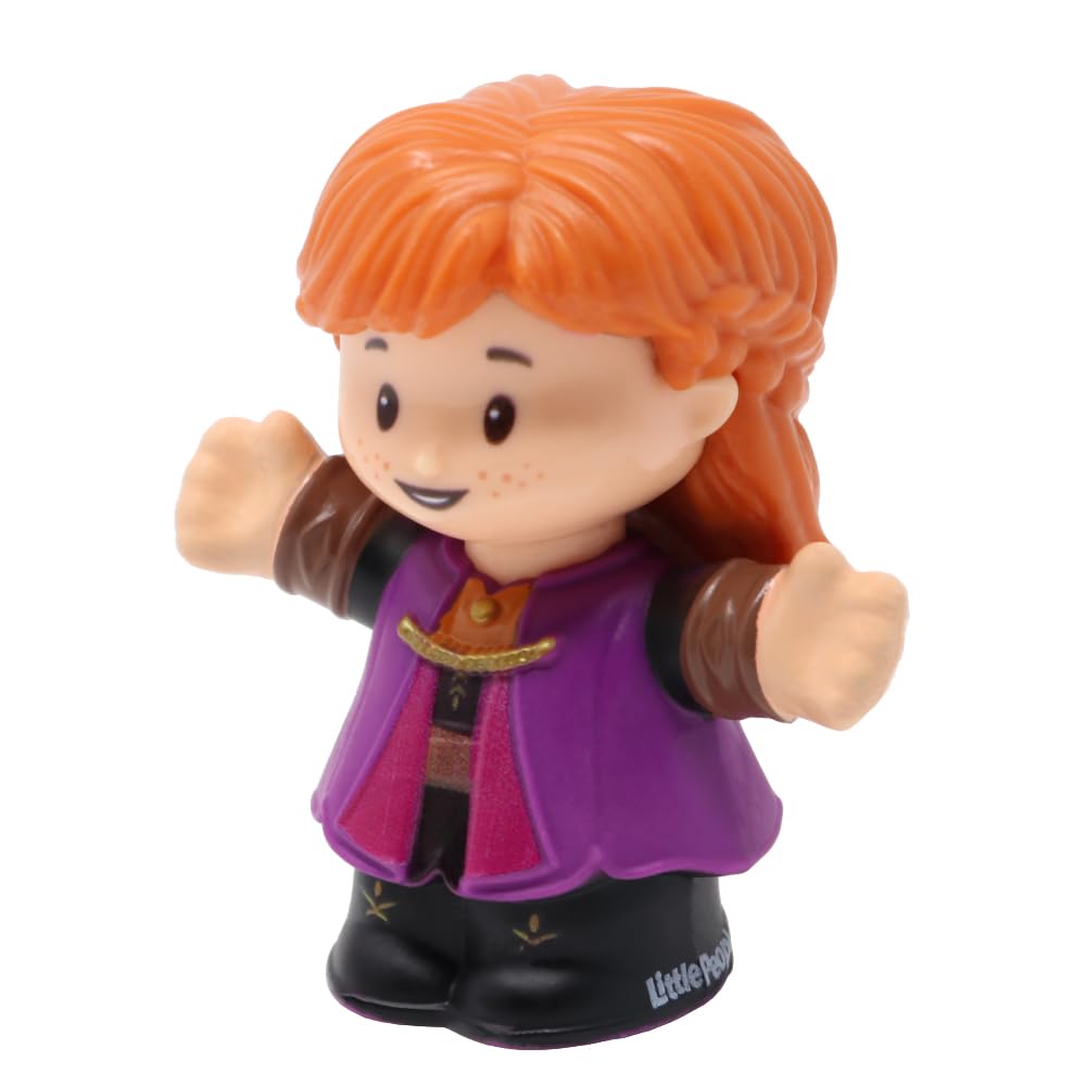 Fisher-Price Replacement Part for Collectible Little People Frozen Castle Anna and Kristoff's Sleigh Playset GWR87 - Replacement Princess Anna Figure