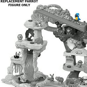 Replacement Parts for Safari Playset - Fisher-Price Little People Share and Care Safari Playset FHF35 ~ Includes 1 Parrot Figure