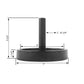 GAMESUN Billiard Cone Talc Bowl Chalk Bowl Holder Billiard Cone Holder
