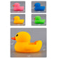 Bath Duck Toys 4 Pcs Colorful Rubber Duck Family Squeak Ducks Baby Shower Toy for Toddlers Boys Girls (Colorful Duck Family)