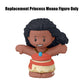 Replacement Part for Fisher-Price Little-People Princess Playset - HPL23 ~ Replacement Princess Moana Figure ~ Inspired by Disney Princess Characters
