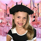 Picki Nicki Beret Hats for Women and Kids Perfect for Paris/Art Party (Set of 10, Black)