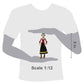Boss Fight Studio Olive OYL Popeye Classics Wave 1 Action Figure - Highly Articulated Figurine with Accessories Including Swee’ Pea, Fabric Skirt