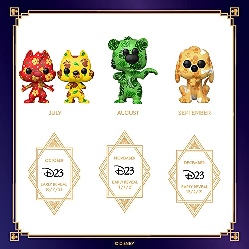 POP Artist Series: Disney Treasures from The Vault - Mickey and Minnie Mouse (2 Pack), Amazon Exclusive, Multicolor (55669)