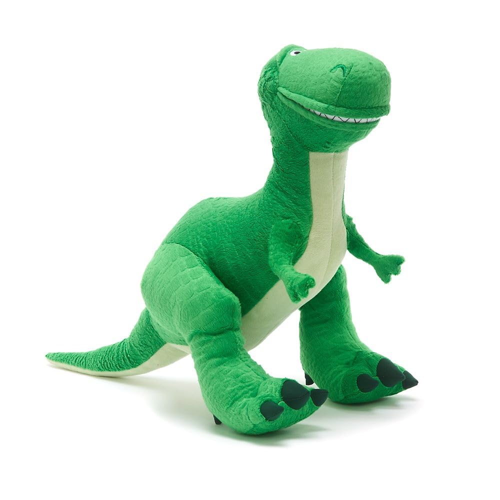 Disney Store Official Toy Story Plush, Rex, Iconic Cuddly Toy Character with Embroidered Eyes and Soft Plush Features, Suitable for All Ages