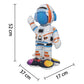 Inflatable Spaceman Astronaut Balloons Base Standing Foil Balloon Boys Space Theme Birthday Party Kids Inflatable Rocket Toys Decor (Base Astronaut)