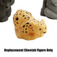 Fisher-Price Replacement Part Little People Zoo Animal Playset DKN66 - Replacement Orange and Brown Spotted Cheetah Figure