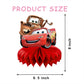 8Pcs Mcqueen Cars Table Centerpieces Birthday Party Supplies Double Side Table Decorations for Kids Party Decorations