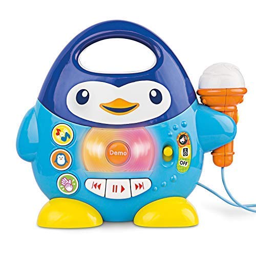 Toddler Karaoke Machine: Fun Musical Toys for Toddlers 1-3 & 3-5 | Ideal Kids Karaoke Machine for Boys | Engaging Toddler Toys 2-3 for Aspiring Little