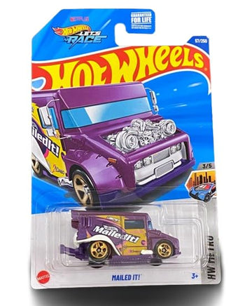Hot Wheels Mailed It! Treasure Hunt, HW Metro Series, 1:64 Scale Diecast Car