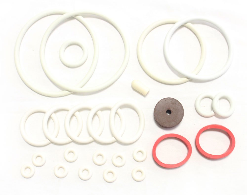 Game Room Guys 1973 Gottlieb Hot Shot Pinball White Rubber Ring Kit