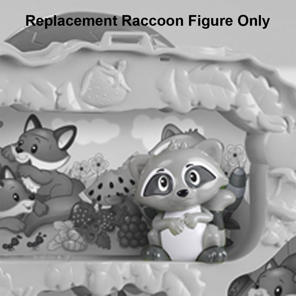 Fisher-Price Replacement Part Little People Forest Playset HWB29 - Replacement Gray Raccoon Figure