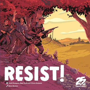 25th Century Games Resist Ages 10+ | Solitaire Strategy Card Game | Spanish Maquis Resistance Game with Tactical Deck Management, Mission-Based