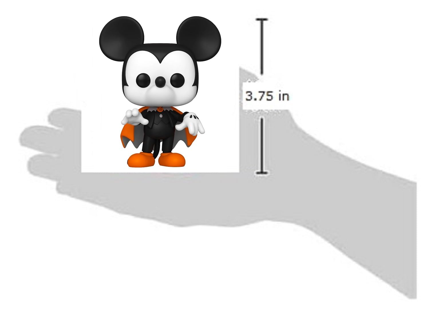 Funko Pop! Disney: Halloween - Spooky Mickey, Multicolor (49792)