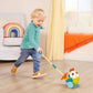 B. toys Chick-n-Chase Animal Push Toy, Chicken with Sounds & Flaps