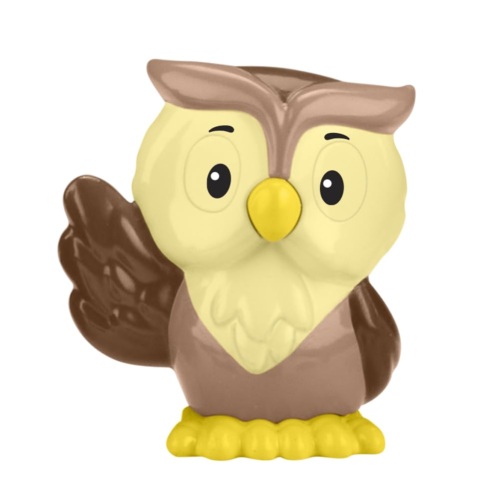 Little People Replacement Part for Fisher-Price Dollhouse Forest Playset HWB29 - Brown and Yellow Owl Figure
