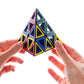 Meffert's Hollow Pyraminx - The Original Transparent Tetrahedron Brainteaser Puzzle from Recent Toys - Travel Friendly Fun for Ages 9 to Adult